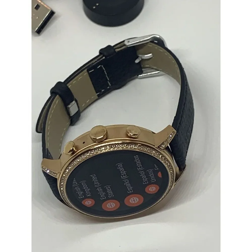 Fossil Gen 4 Authentic Digital Dial Smart Watch Custom Band FTW6011 QT481